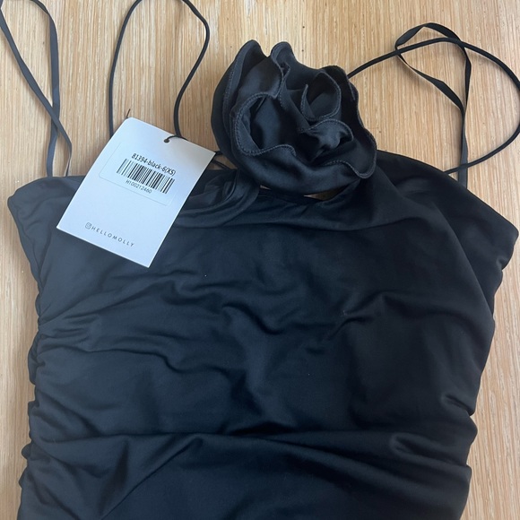 Brand new hello Molly BEAUTY HERE MINI DRESS BLACK - Picture 10 of 11